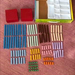 Complete Set Math U See Manipulatives Integer Block Kit | homeschool curriculum